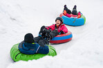 Northern Lights Snow Tubing at Massanutten Resort