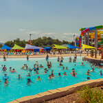 Exciting wave pool available at Massanutten Outdoor water park