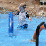 Children exploring and playing at Massanutten indoor water park