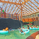 Soothing float along lazy rive at Massanutten indoor water park