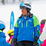 A ski instructor at Massanutten Resort