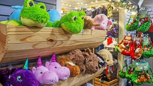 Winter merchandise at The Market