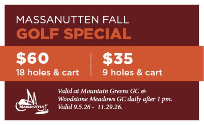 Fall 2026 golf coupon
